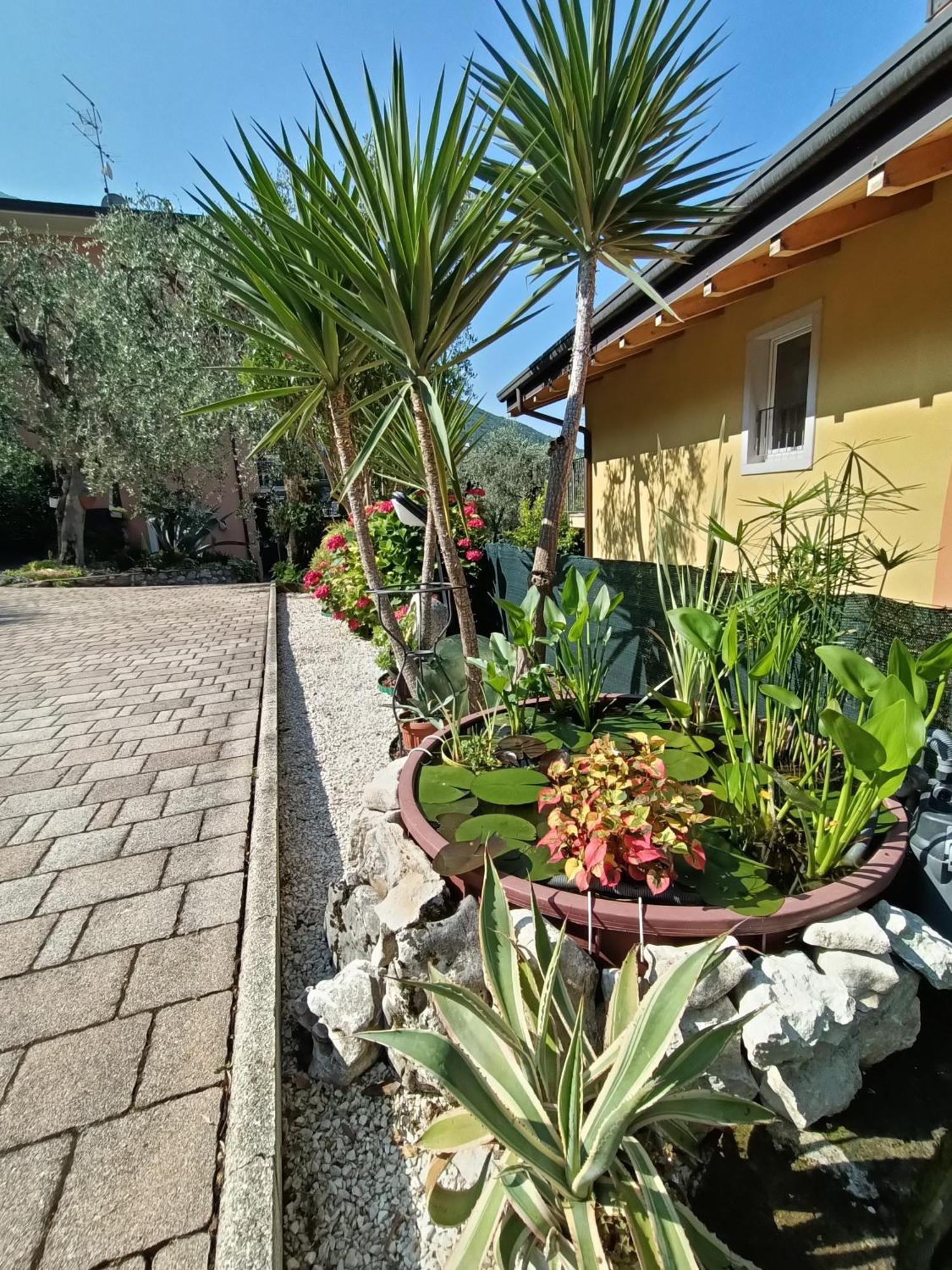 Appartamenti Casa Nina, Lago,Montagne, Uliveti Brenzone sul Garda Bagian luar foto